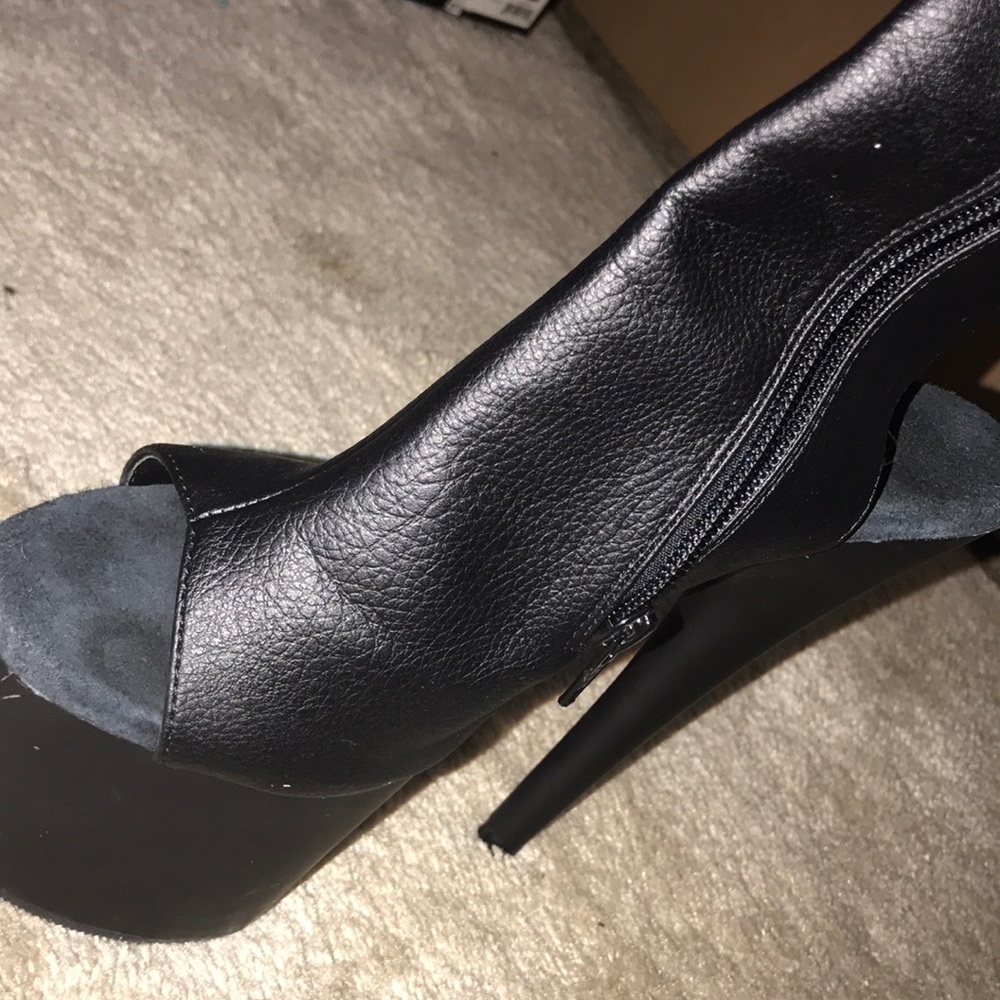 Pleaser Faux Leather Heels